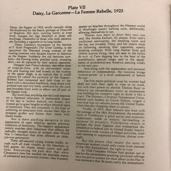 1925 Ganeau's Women of the Century Porcelian COA - Picture 5 of 8